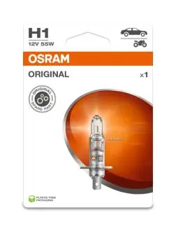 Лампа фарна H1 12V 55W P14,5s ORIGINAL LINE (1 шт) blister eco-упаковка OSRAM 64150-1BL