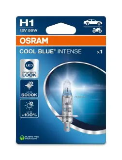 Лампочка H1 Cool Blue Intense NextGen (упаковка-блістер, 1 шт, 12В, Білий, 55Вт, тип гнізда: P14,5S) OSRAM 64150CBN1BL
