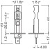 Комплект ламп (2шт.) LED H1 9W 12V P14.5S 6500К OSRAM 64150DWESYHCB (фото 3)