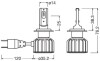 Комплект ламп (2шт.) LED H7 19W 12V PX26D 6000К OSRAM 64210DWBRT-2HFB (фото 2)