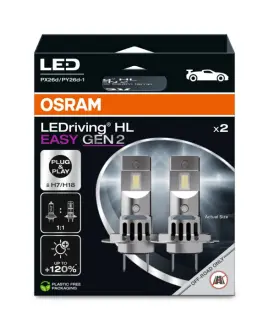 К-кт автоламп LEDriving H7/H18 16.2W 12V PX26D OSRAM 64210DWESY2-2HB