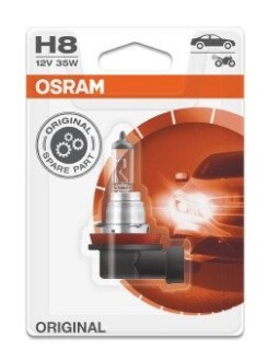 Автолампа H8 12V 35W PGJ19-1 в блiстерi OSRAM 6421201B