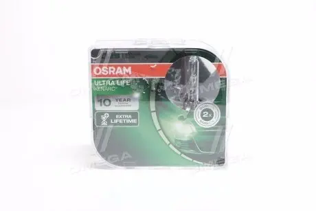 Лампа ксенонова D2S XENARC ULTRALIFE 85В, 35Вт, P32d-2 (компл) OSRAM 66240ULT-DUO