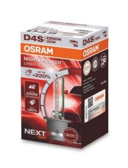 ЛАМПА D4S 35W P32d-5 FS XENARC NIGHT BREAKER LASER (NEXT GEN) OSRAM 66440XNN