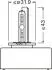 ЛАМПА D5S 25W 12V PK32D-7 XENARC OSRAM 66540 (фото 3)
