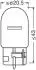 Автолампа 21W OSRAM 7505-2BL (фото 3)
