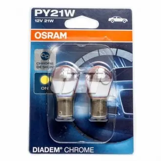 Лампа PY21W DIADEM - заміна на 7507DC-2BL OSRAM 7507DC-02b