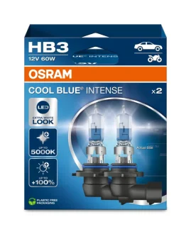 Лампа HB3 12V 60W P20D COOL BLUE INTENSE NEXT GEN +100% OSRAM 9005CBN-2HB