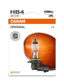 Лампа фарна HB4 12V 51W P22d ORIGINAL LINE (1 шт) blister eco-упаковка OSRAM 9006-1BL