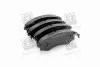 Колодка тормозов. диск. SSANGYONG NEW KORANDO(KJ) (выр-во) PARTS-MALL PKA-002 (фото 2)