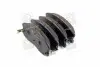 Колодка тормозов. диск. CHEVROLET CAPTIVA передн. (выр-во) PARTS-MALL PKC-020 (фото 3)