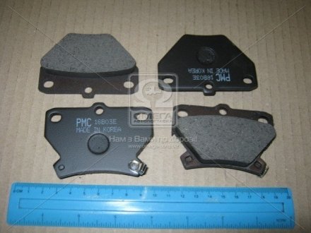 Колодки тормозные дисковые PARTS-MALL PKF011 (фото 1)