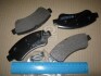 Колодка гальм. диск. CITROEN BERLINGO 97-07 PARTS-MALL PKXE05 (фото 1)