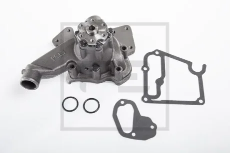 Насос охолоджуючої рідини (з плитою) MERCEDES LK/LN2, MK, NG, O 301, O 402, OH 376.923-OM904.907 01.70- PE AUTOMOTIVE 01070600A
