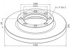Тормозной диск PE AUTOMOTIVE 01628100A (фото 1)