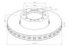 Гальмівний диск PE AUTOMOTIVE 26600400A (фото 1)