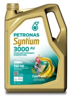 Олива 5W40 SYNTIUM 3000 AV (20L) (VW 505.00/505.01/MB 229.51/RN0700/RN0710) Petronas 70179R41EU