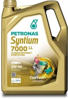 Олива 0W20 SYNTIUM 7000 LL (5L) (BMW LL-17 FE+) (API SP) (ILSAC GF-6A/ACEA C6) Petronas 70719M12EU