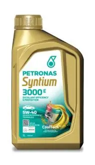Олива 5W40 SYNTIUM 3000 E (1L) (MB 229.5/VW 502.00/505.00/LL-01/RN0700/RN0710) Petronas 70731E18EU