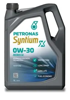 Олива 0W30 SYNTIUM X (5L) (PSA B71 2312/ACEA C2) Petronas 70981M12EU