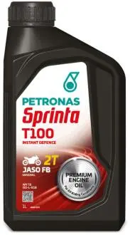 Олива SPRINTA T100 (1L) (ISO-L-EGB/JASO FB) (API TB) Petronas 73122E15EU