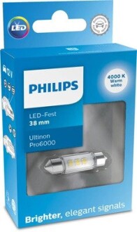 Автолампа светодиодная PHILIPS 11854WU60X1 (фото 1)