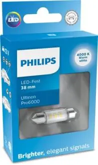 Автолампа светодиодная PHILIPS 11854WU60X1