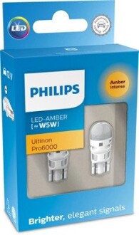 Автолампа светодиодная PHILIPS 11961AU60X2