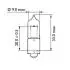 Лампочка HY21W 12V/21W BAW9S (POMARANCZOWA) PHILIPS 12146CP (фото 3)