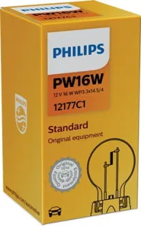 Автолампа 16W PHILIPS 12177C1 (фото 1)
