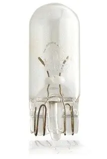 Лампа W5W12V5WW2.1*9.5D T10 PHILIPS 12961