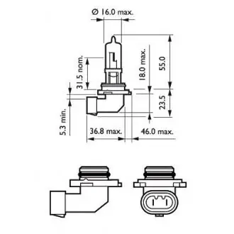 Автомобильная лампа PHILIPS 24689930