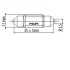 ЛампочкаFESTOON X-TREMEVISION LED T10,5X38 6 000 K 24V 1W SV8,5 PHILIPS 249446000KX1 (фото 2)