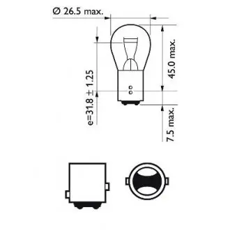 Автомобильная лампа PHILIPS 36316630