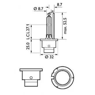 Автомобильная лампа PHILIPS 36491033