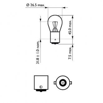 Автомобільна лампа PHILIPS 38210530