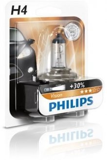 Лампочка H4 Premium 12V P43t-38 Блістер PHILIPS 47480330 (фото 1)