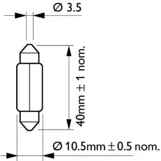 Автомобильная лампа PHILIPS 48242628