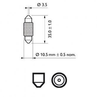 Автомобільна лампа PHILIPS 48248828