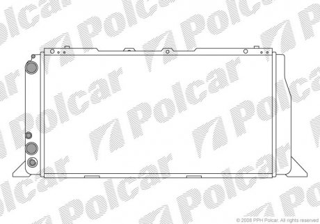 Радиатор охлаждения Polcar 130708A2