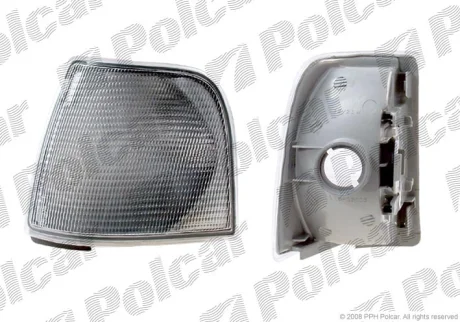 Покажчик поворота передній | AUDI 100/200, 82- Polcar 1315191E