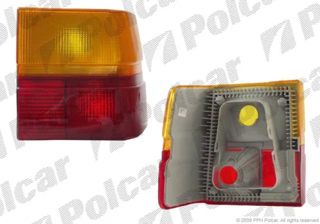 Фонарь задний | AUDI 100/200, 82- Polcar 131587E