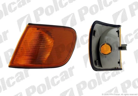 Покажчик поворота передній | AUDI 100, 90- Polcar 1316200E