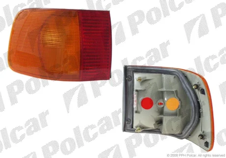 Фонарь задний | AUDI 100, 90- Polcar 131688E