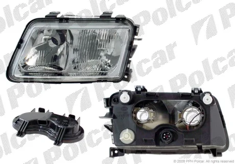 Фара основная | AUDI A3 96-99 Polcar 1323095E