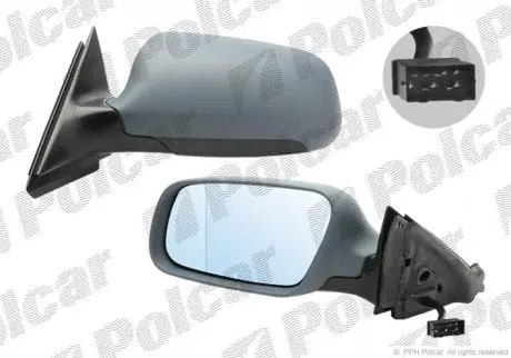 Зеркало наружное Polcar 1323528M