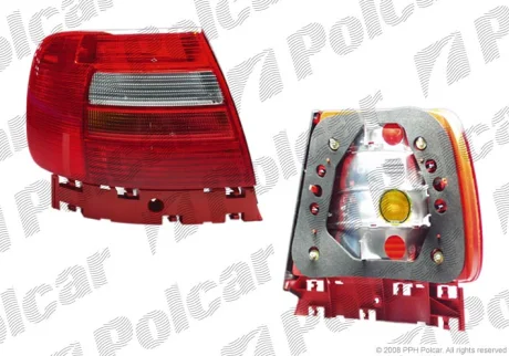 Фонарь задний | AUDI A4, 94- Polcar 1324883E