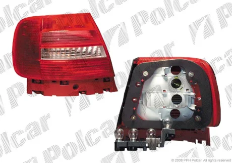 Ліхтар задній | AUDI A4, 99- Polcar 1325870E