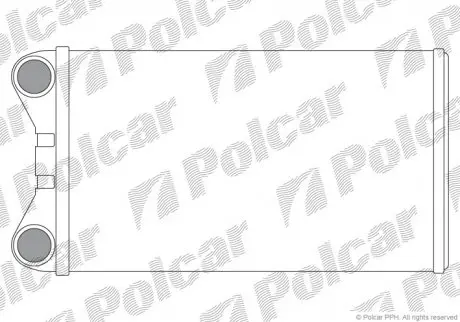 Радиатор печки Polcar 1325N81