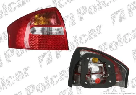 Фонарь задний | AUDI A6, 01- Polcar 1327882E